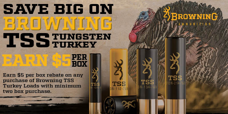 TSS Turkey Ammo Rebate